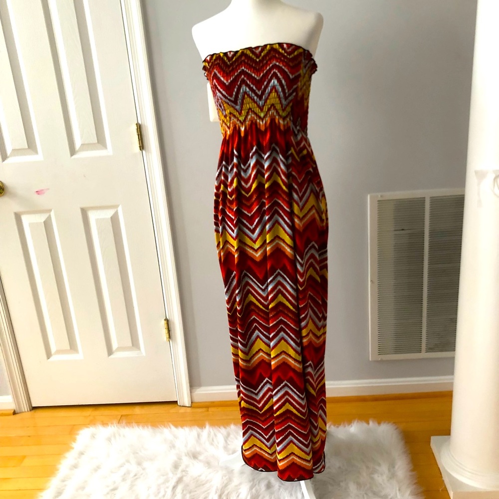 Nice wear tunic maxi dress. Size S